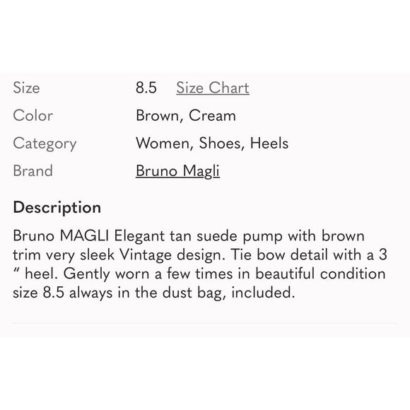 BRUNO MAGLI | brown suede heels 8.5 - Picture 11 of 11